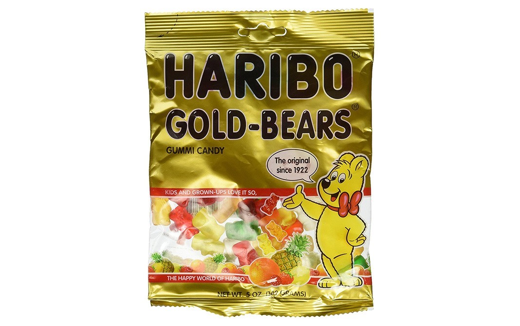 Haribo Gold - Bears Gummi Candy   Pack  142 grams